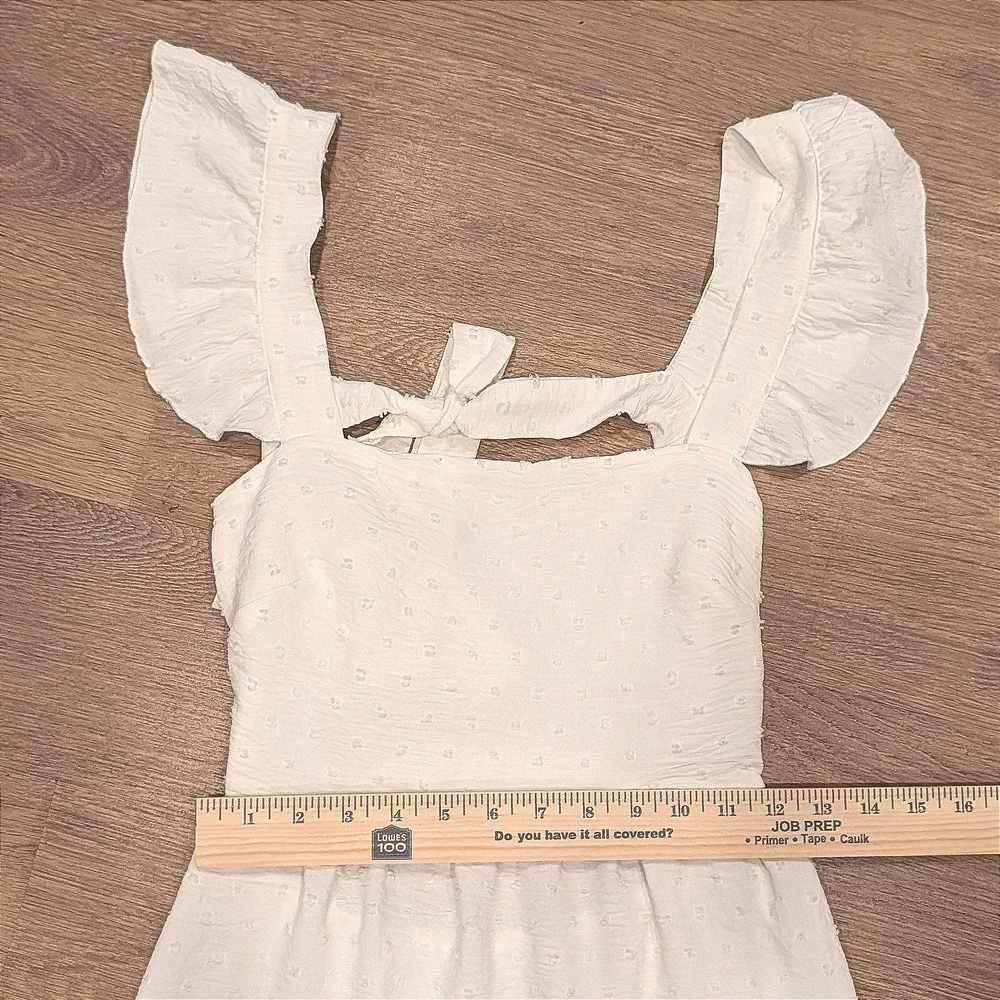 Dreamy Cottagecore Swiss Dot Maxi Dress - Picture 6 of 11